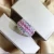 Import S925 sterling silver jewelry high-level simulation Moissan diamond pink diamond ring temperament diamond wedding ring from China