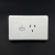 Import SAA approval australian standard double power points electrical wall switch with usb from China