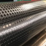 Safety Anti Slip Garage Rubber Flooring Coin Rubber Flooring Roll