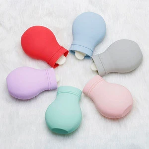 Safety Food Grade Silicone Warm Water Bag Hot Water Bottle