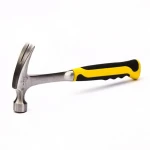 Safety tool hammer claw With Fiberglass Handle