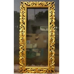salon mirror for barber shop or nail salon/ antique wood mirror CB-SM001