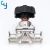 Import Sanitary stainless steel aspetic diaphragm valve with high temperature handwheel from China