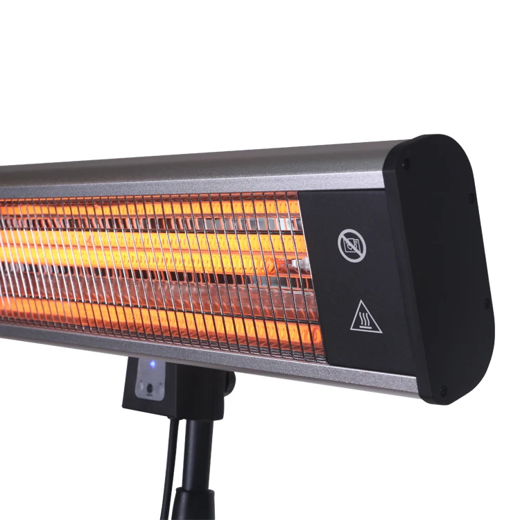 Scientec IP44 Approved 1800W With Remote Control Stand Electric Infrared Heater