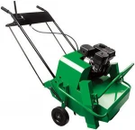 Self-propelled wheel aerator with Honda engine