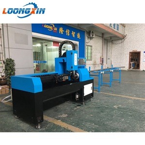 Semi automatic Metallurgy tube &amp; pipe fiber laser cutting machine