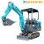 Import shandong shanding factory outlet high quality with CE certification mini excavators diggers construction equipment from China