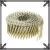 Import Siding Coil Nails Ring Shank Wire Collated Coil Thickcoat Galvanized 15-Degree 2-Inch x 0.090-Inch Paper Collated Framing Nails from China