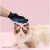 Import Silicone Deshedding Shedding Bath Cat Dog hair removing mitts message Pet Grooming Glove from China