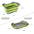 Import Silicone Plastic Collapsible Folding Laundry Basket ,Baby Tube from China