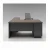 Import simple hot sale wooden office desk/MFC computer table/standard office furniture from China