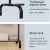 Import Single Rail Clothes Standing Metal Hook Hanger Coat Racks With Lower Shoes Rack from China