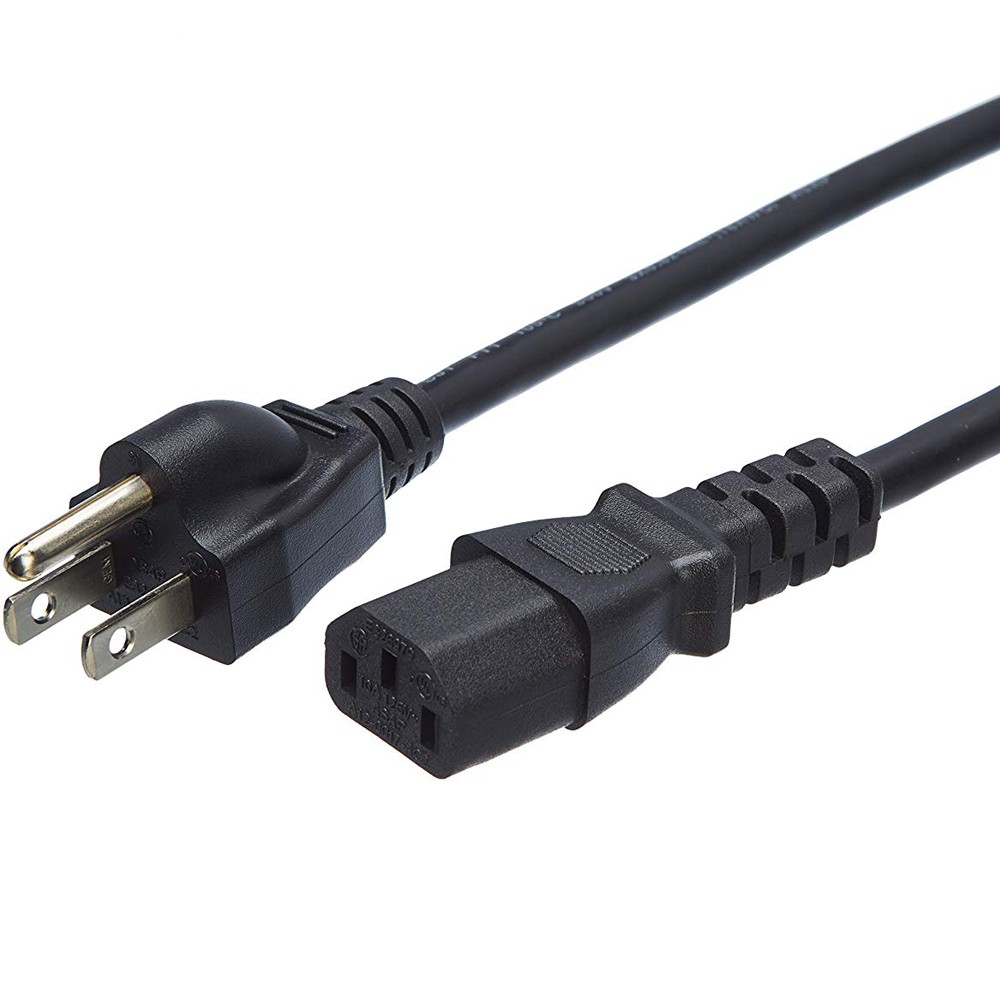 SIPU high quality USA plug 3 core power cable for pc laptop wholesale computer power cord made in China