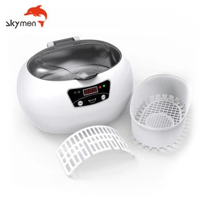 Skymen 600ml household korean ultrasound dentire cleaner 2 glasses  jewelry watches injector smartphone