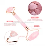 Slimming Face Lifting Natural Stone Skin Massage Tool Jade roller