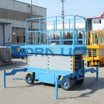Small lift table 1ton mobile scissor lift