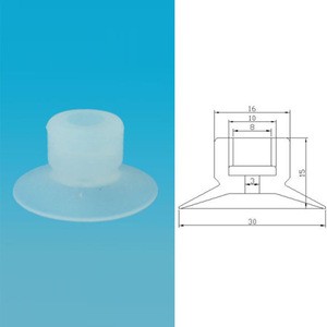 small mount glazing rubber suction cup