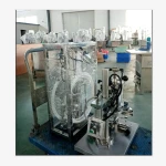 Small penumatic aerosol gas filling  machine for aerosol cans