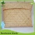 small size square shape natural material bamboo gift box