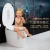 Import smart toilet intelligent soft toilet seat for commode jet flush toilets from China
