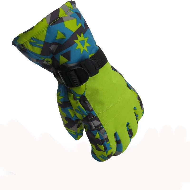 Snowmobile Winter Warm Ski Gloves for boys