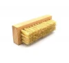 Soft Natural Wooden Shoe Brush Polish Cleaner, Pig Hair Bristle  Brush