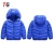 Import Solid color Round neck Leisure Thin and light Cotton clothing kids down padding jacket from China