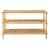 Import Solid Pine 3 Tier Slated Shoe Rack from China