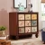 Import Solid Wood Chest Of Drawers European-Style Entrance 5 Six-Bucket Storage Cabinet Retro Painted Drawer from China