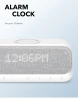 Soundcore Wakey Speakers Powered For Anker with Alarm Clock, Stereo Sound, FM Radio, White Noise