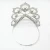 Import South Africa Miss World Crown Crystal Rhinestone White Pearl Beauty Queen Bridal Wedding Tiara from China