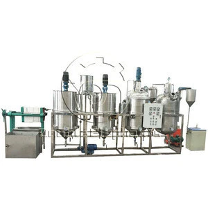 Soybean Peanut Palm Oil  cooking oil refining machine small oil refinery Machine Line