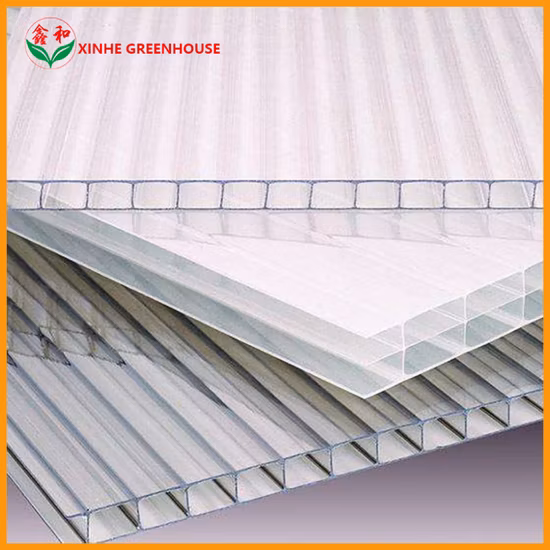 <span>Green House Polycarbonate Roofing Sheet Sun Sheets PC Embossed Sheets Polycarbonate Hollow Plastic Roofing Panels</span>