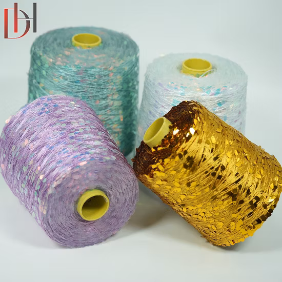New Abrasion Resistant Melange High-Quality Fabric Fancy Unique Factory Drop-Shaped Decorative Yarn