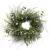 Import Spring 18inch wild flower wreath with fern leaves for door decoration from China