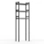 Import Stainless Steel 3 Shelf Over the Toilet Rack Bathroom Corner Stand Storage Organizer Accessories from China