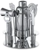 Stainless Steel Bartender tool kit sets/Cocktail Gift Sets/Bar Set with stand