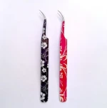Stainless Steel Eyebrow Tweezers, eye brow Manicure Tweezers, fashion beaty Eyebrow Slanted Tweezers