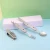 Import Stainless Steel Folding Cutlery Knife Outdoor Pocket Dinner Knife Fork Spoon Swiss Knife from China