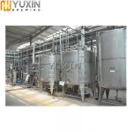 stainless steel milk yogurt mixing fermentation tank with agitator