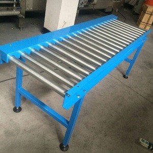 stainless steel power roller conveyor for carton