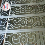 Stainless Steel Sheets Mirror Finish (Etching Pattern) to be used for Elevators