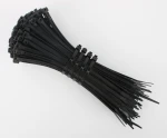 Standard Nylon 6/6 Cable Tie Mounts in Closely spaced locking teeth permit fine adjustment
