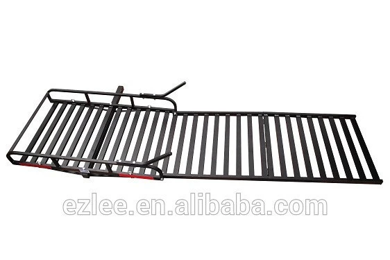 steel hitch motorcycle carrier for trailer
