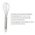 Import Stirring Eggs 12inch Stainless Steel Whisks Restaurants Ball from China