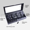 Stock Luxury Automatic Watch Winder Mabuchi Motor Battery Operated 8+9 Watches Storage Box Case