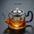 Import Stovetop Safe Glass Tea Pot Removable Glass Infuser For Loose Leaf Tea from China