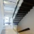 Import straight wood staircase,stainless steel handrail stair from China