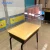 Import Student clear desk shield folding plexiglass sneeze guard acrylic table barrier foldable desk shield for school office from China