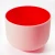 Import Success Factory quartz Bowl  8inch C note Chakra set Red colored Frosted crystal singing bowl wholesale from China